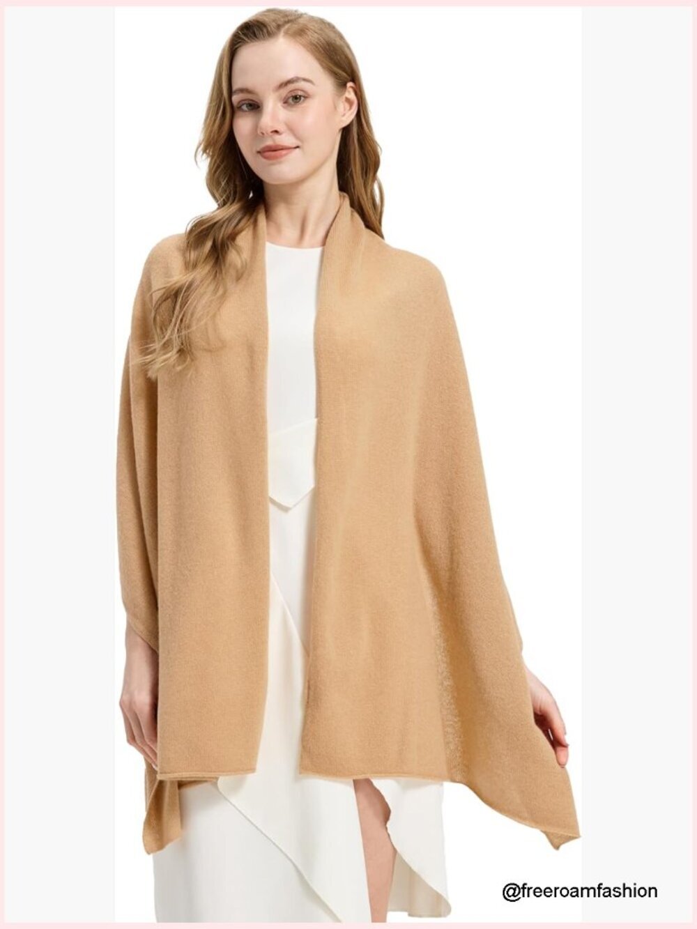 100% Cashmere Shawl Large Soft Pashmina Wrap Lightweight Travel Scarf Luxury